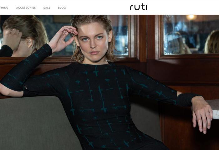 人工智能驱动的女装品牌 Ruti 完成600万美元A轮融资